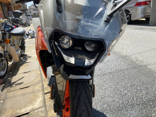 ktm  rc125  事故車 現状  引き取りのみ