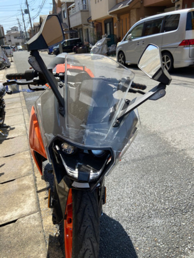 ktm  rc125  事故車 現状  引き取りのみ