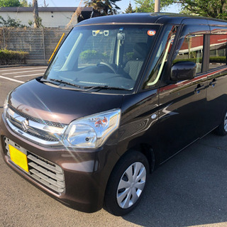 スペーシア　Gリミテッド　平成28年式　デュアルカメラブレーキ　車検2年付　修復歴なし　総額50万の画像