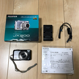 美品　デジタルカメラ JX200 付属品全てあり　富士フイルム