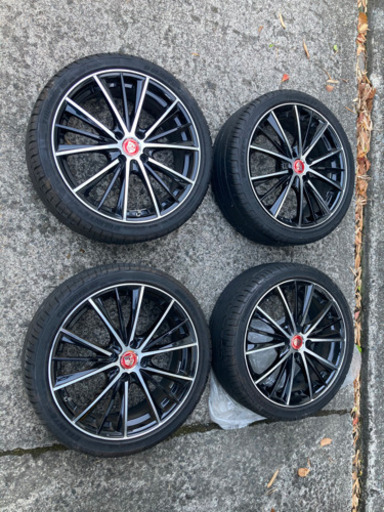 パフォーマンスホイール 17インチ　タイヤバリ山　美品