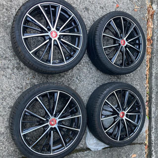 パフォーマンスホイール 17インチ　タイヤバリ山　美品