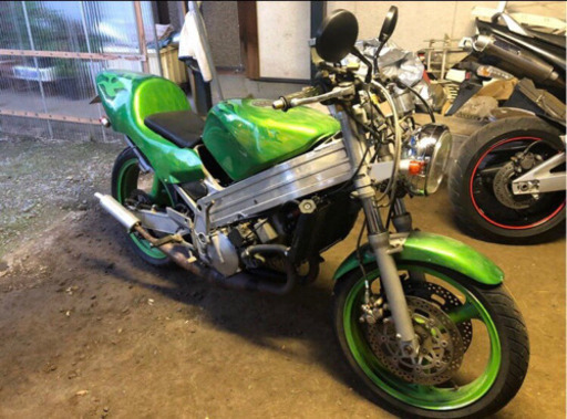 カワサキ　KR-1    不動　部品取り　ネイキッド仕様