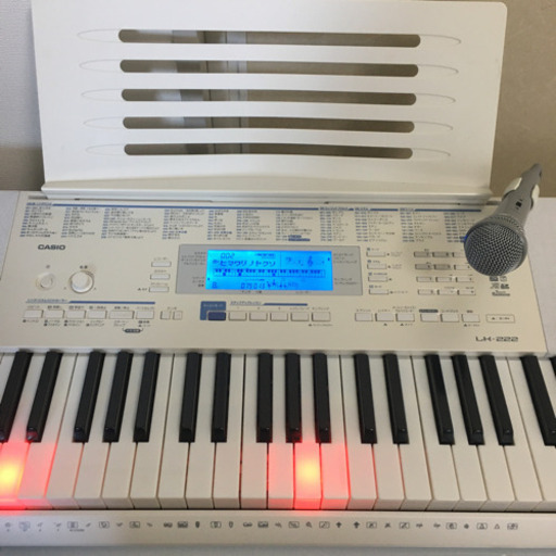 カシオCASIO 電子キーボード LK-222 ⭐︎美品 フルセット