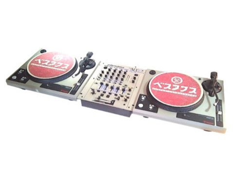 ターンテーブル2台＋ミキサーセット