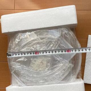 未使用品 メイクアップ道具収納ケース360度回転調節可能 透明ケースの画像