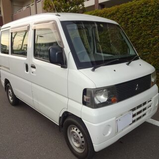 込プライス８万８千円 ミニキャブバン(U61V) 検２年可 修復無し タイミングベルト交換済み 機関良好の画像