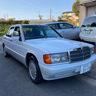車検2年付 価格高騰中 メルセデスベンツW201 190D ディ...