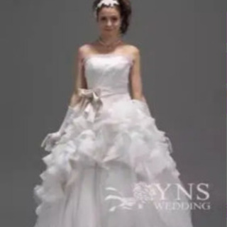 【ネット決済NG】ウェディングドレスの画像