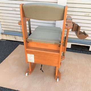 パナソニック 家具調 ポータブルトイレ 未使用 【引取り限定・無料】の画像