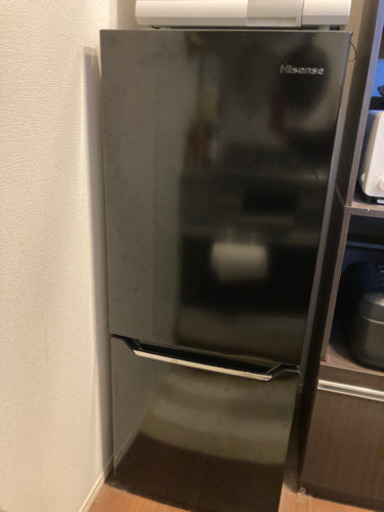 【お取引相手が決まりました】値段交渉歓迎 Hisense 冷蔵庫 150L HR-D15CB 2018年4月購入 長期保証有
