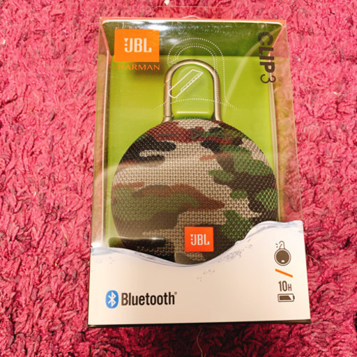 JBL CLIP3 Bluetoothスピーカー JBLCLIP3SQUAD