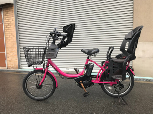 3人乗り電動自転車　子供シート付き　程度整備済み