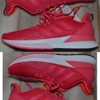 【まだ受付中･送付可能】新品タグ付 Adidas アディダス QUESTAR TND W クエスター 25cm ランニングシューズ リアルピンク ウェメンズ スニーカー レディース 早い者勝ちです✨✨ の画像