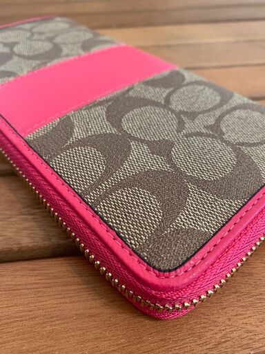 COACH 新品 正規品  長財布　ピンク