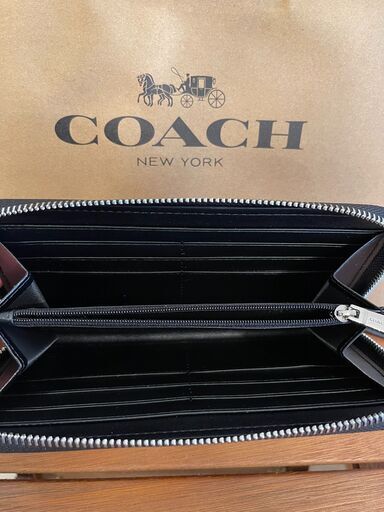 【COACH】  新品正規品 長財布 レッド