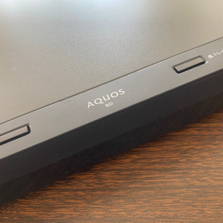 SHARP AQUOS ブルーレイレコーダー　ブルーレイディスク...