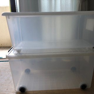 収納BOX  ２つセットの画像