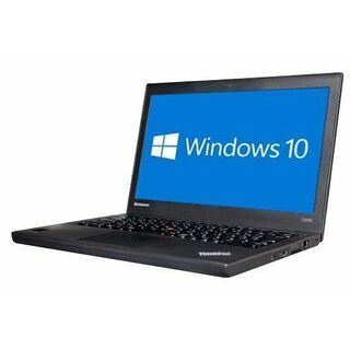 【送料無料】lenovo ThinkPad X240 Windows10 64bit Core i3 4010U メモリー4GB HDD320GB 無線LAN B5サイズ ノートパソコン【中古】【30日保証】2003614