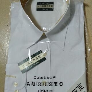 新品 長袖 ボタンダウンシャツ_AUGUSTO