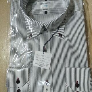 新品 長袖 ボタンダウンシャツ スリムフィット_ORIHIKA