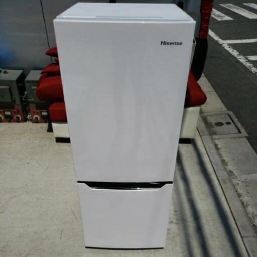 ☆美品☆Hisense ハイセンス 2ドア冷凍冷蔵庫 150L HR-D15C 2019年製 ホワイト