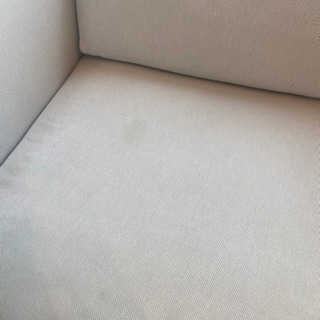 IKEA 3人掛けソファ　ライトグレーの画像