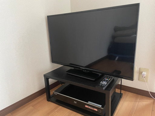 お値下げしました　Panasonic テレビ　32型　SONY ブルーレイ　テレビ台　セット