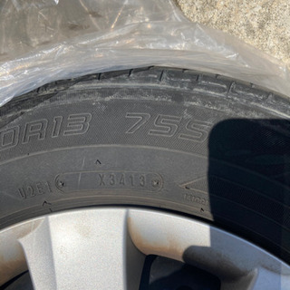 タイヤ鉄ホイールセット　4本145/80R13 引渡し日決定の画像