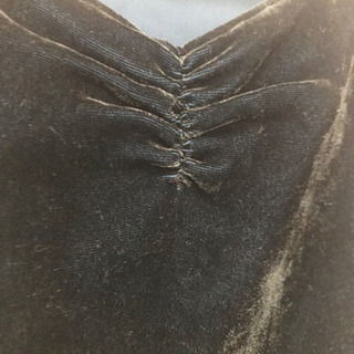 青パンツスーツの画像