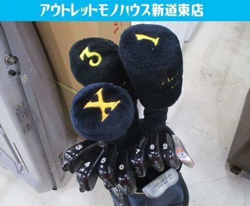 ゴルフセット メンズ パワービルト TPXL TPS パター ARROWTUBE キャディバッグ付き 中古 札幌市東区 新道東店