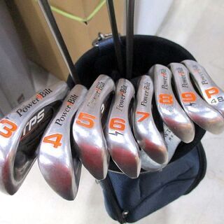 ゴルフセット メンズ パワービルト TPXL TPS パター ARROWTUBE