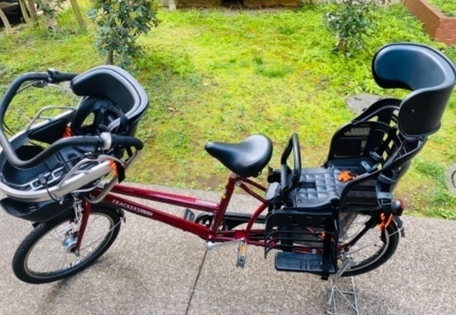 子供乗せ自転車 3人乗り 【1年未満】