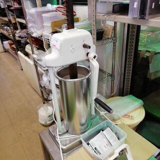 中古　ソーセージ詰め    厨房機器　業務用　※店頭・現状わたし商品　※機器に詳しい方のみ　　C5N32の画像
