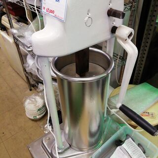 中古　ソーセージ詰め    厨房機器　業務用　※店頭・現状わたし商品　※機器に詳しい方のみ　　C5N32の画像