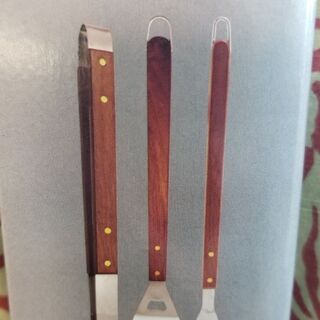 Char-Broil　BBQ　バーベキュー　ツール　3点セット　新品　アウトドア　キャンプの画像