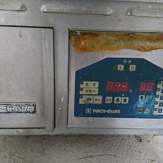 NICHIWA ニチワ 業務用 卓上フライヤー 200V 厨房 揚げ物 飲食店 現状品の画像