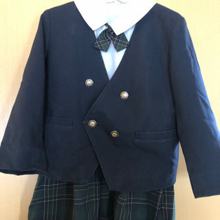 フォーマルスーツ入学式子供冠婚葬祭用120センチ4点セット幼稚園の画像