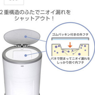 取り引き中　値下げしました。おむつペールいりませんか？の画像