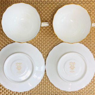 Noritakeノリタケのティーカップ2客の画像