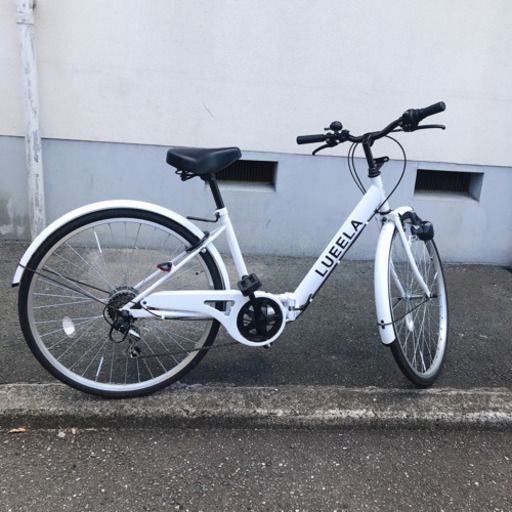 自転車 折りたたみ 26インチ シマノ製6段