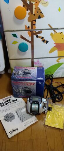 中古品 電動リール ダイワ スーパータナコンX500CP
