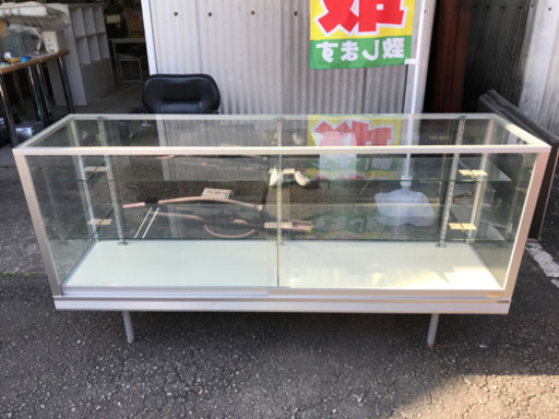 ショーケース  3段  日本アルミ製