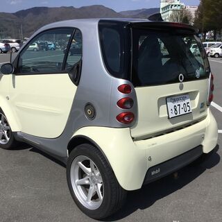 【引き取り先が決まりました】全コミ１２万円！スマートfor2クーペ ガラスルーフ ブラバスパーツ多数　車検R3.6 程度良し！の画像