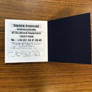 スワロフスキー　空箱　3箱セットの画像