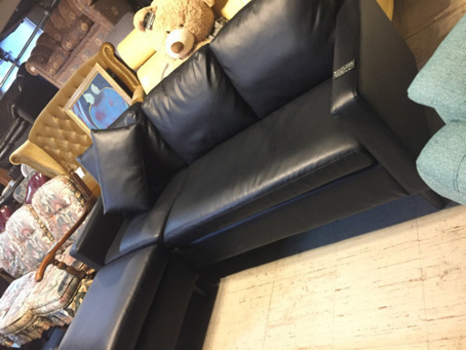 JF01762 レザーソファ 3~4人用