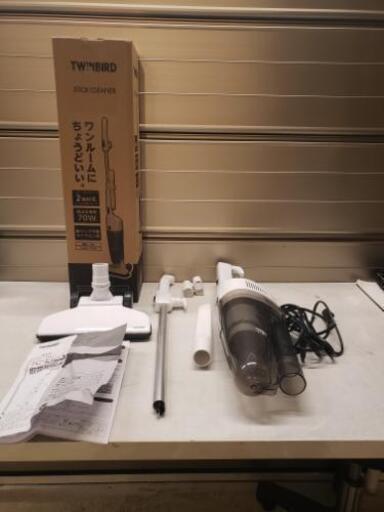 ☆美品☆TWINBIRD ツインバード サイクロンスティック型クリーナー  TC-E123
