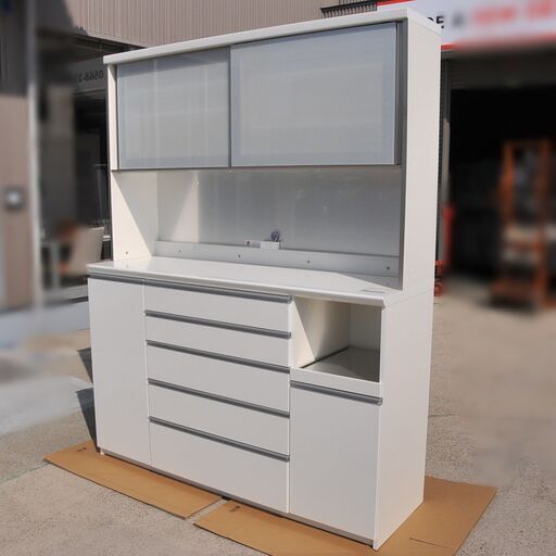 美品です♪ 食器棚 W1600×D495×2300