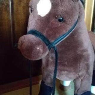 乗れるぬいぐるみ　子馬　乗用玩具の画像