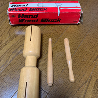 ウッドブロックの画像